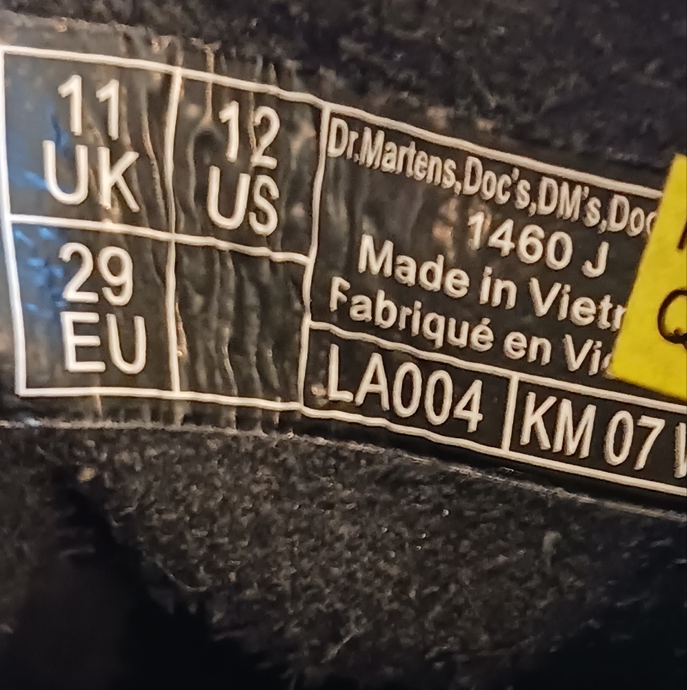 Dr Martens 1460 Boots - Picture 3 of 4